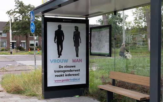 Poster campaign from the Dutch organisation Gender Doubt. A radio commercial from the same collective was criticised by the Advertisement Code Committee. Photo Martin Droog