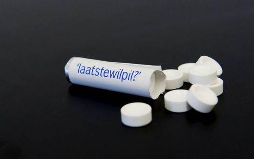 Selling a "last will pill" could be dangerous, since the Dutch police see this as a criminal act. Photo RD
