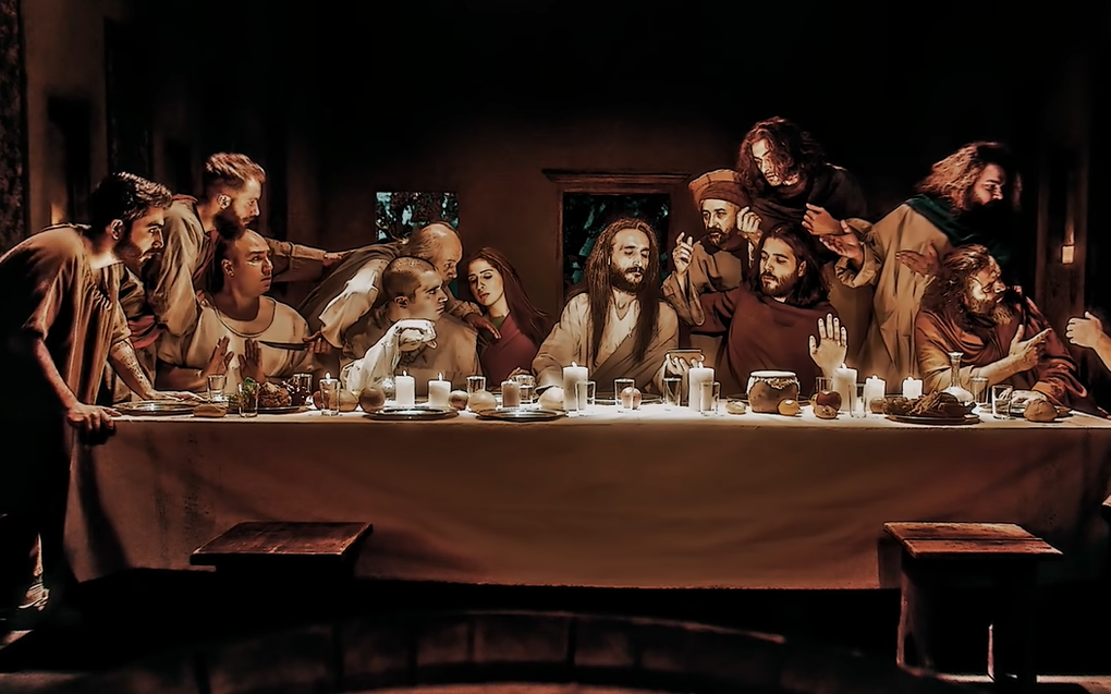 Alcohol ad portrays Last Supper 