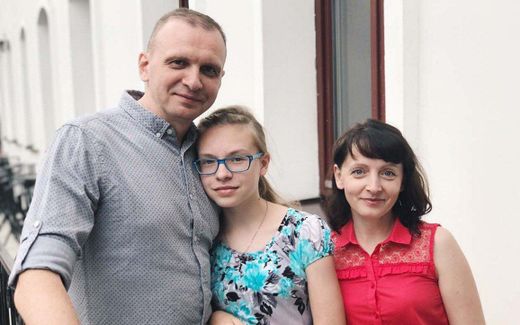 Pastor Vitaly Chichmarev and his family. Photo Facebook, Christian Vision for Belarus