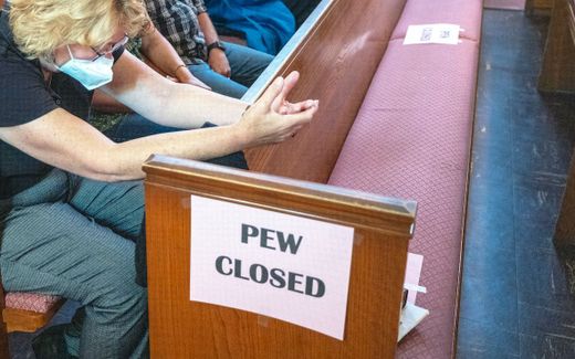 Some churches were closed during the pandemic. But governments should not take decisions about this very lightly. Photo AFP, David McNew