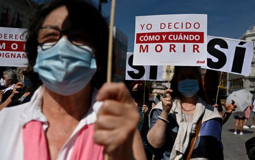 After a long process, euthanasia became a reality in Spain. The question is what the future of conscientious objectors will be. Photo AFP, Gabriel Bouys