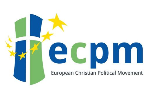 Logo of the ECPM. Photo Facebook, European Christian Political Movement