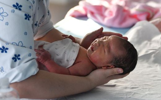 The Russian authorities, who annexed Crimea in 2014, want more babies being born. Photo AFP