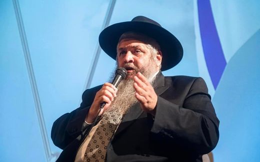 Rabbi Moshe Reuven Azman. Photo Facebook, ief rabbi of Ukraine - Головний Рабин України