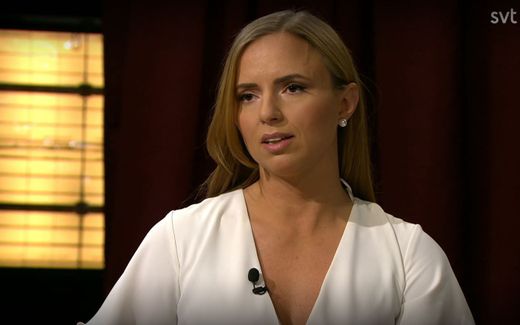 Sara Skyttedal in SVT's "My Truth". Screenshot SVT