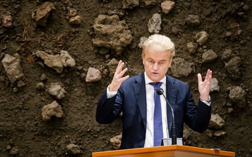 PVV leader Geert Wilders. His party won 37 seats in the elections of last year. Photo ANP, Sem van der Wal