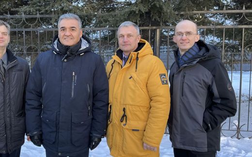Valery Krieger, Alam Aliyev, Dmitry Zagulin and Sergey Shulyarenko on the day of the verdict. Photo jw-russia.org