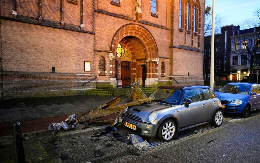 Churches suffer from storm Eunice 