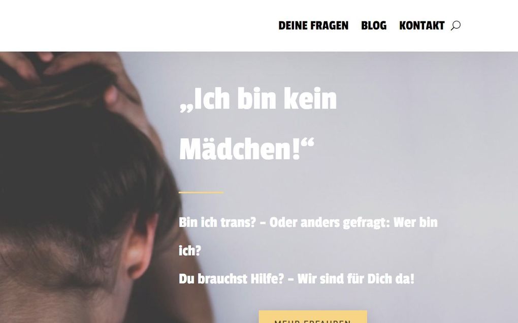 German website launched for gender-doubting girls 