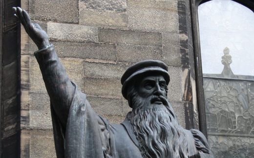 John Knox stood firm against the spirit of his age. Statue of the Scottish Reformer in Edinburgh. Photo RD, Evert van Vlastuin
