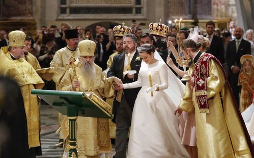 Russian wedding of the Duke of Russia and Victoria Romanovna Bettarini. Photo EPA, Anatoly Maltsev

