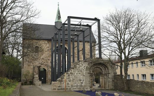The Evangelical Frauenkirche in the German Nordhausen was attacked last week. Photo Wikimedia, Falk2