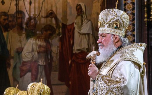 Patriarch Kirill. Photo AFP,  Mladen Antonov 