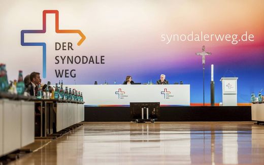 Meeting of The Synodal Way, the notorious participation platform in the German RKK. Photo The Synodal Way, Maximilian von Lachner