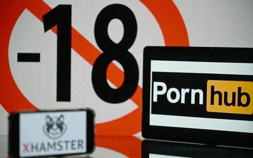 No access to porn under 18. Photo AFP, Lionel Bonaventure
