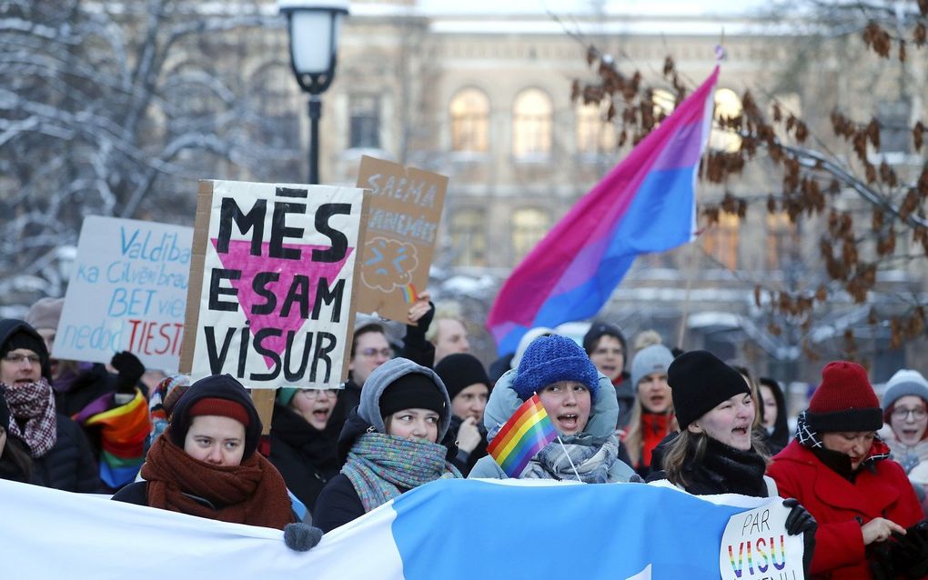 Will Latvia have a referendum on the gay partnership issue? 