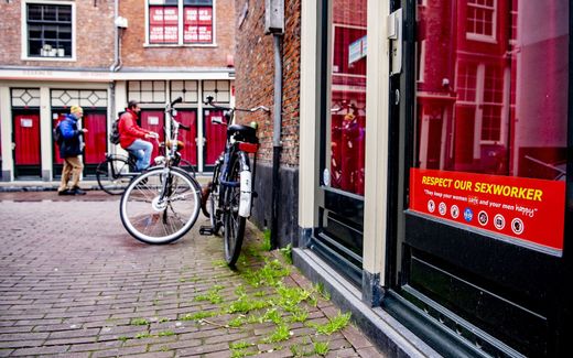 Red light district in Amsterdam. Photo ANP, Robin Utrecht