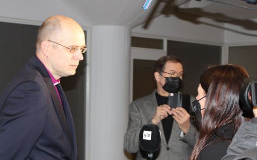 Bishop Juhana Pohjola firmly resists the new Lutheran teaching on marriage in Finland. Photo Janne Koskela