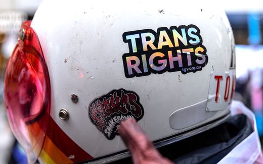 Trans issues can be very sensitive and polarising. Photo EPA, Diego Fedele