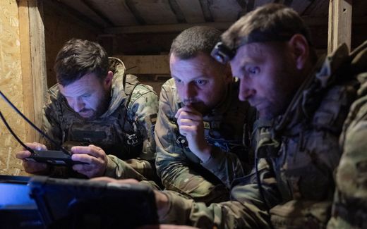 Ukrainian servicemen active in the field. Photo AFP, Genya Savilov