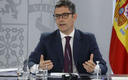 Félix Bolaños, the Minister of the Presidency in Spain. Photo 