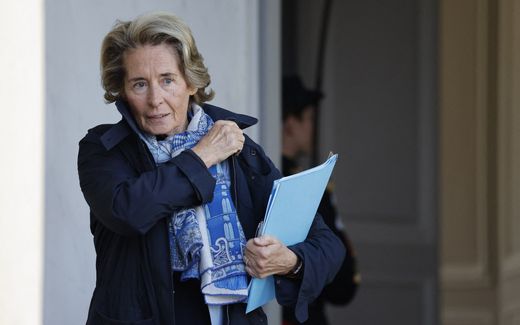 The French minister of Territorial Unity, Caroline Cayeux, has announced her resignation to President Emmanuel Macron. The reason for her resignation is a conflict between Cayeux and the transparency supervisor in France. Photo AFP, Ludovic Marin