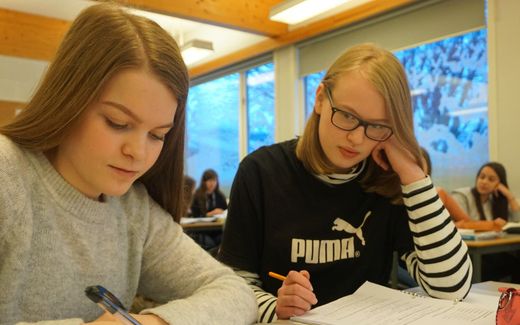 Students at the Christian Nordborg high school. Photo Facebook, Nordborg VGS