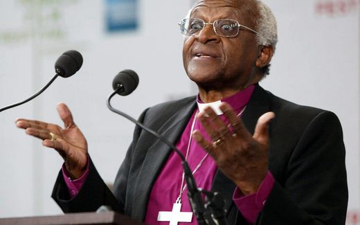 Bishop Desmond Tutu. Photo EPA, Andrew Gombert