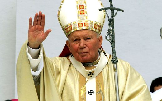 Pope John Paul II. Photo EPA, Paolo Cocco