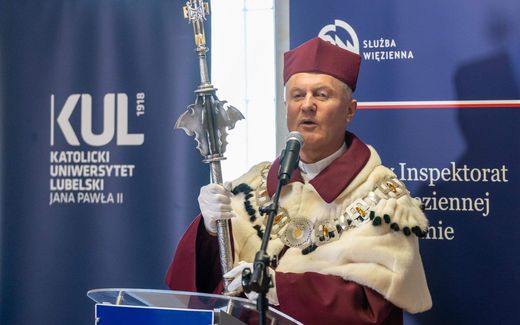 Professor from the Catholic University of Lublin where the new studies are introduced. Photo Twitter, KUL, John Paul II Catholic University of Lublin