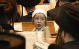 Reading the Scriptures in Hebrew. Photo AFP, Yehuda Raizner