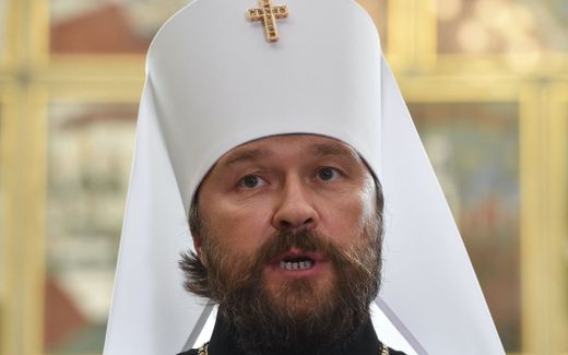Metropolitan Hilarion doesn't think the Russian church is ungrateful to the Patriarchate of Constantinople. Photo AFP, Vasily Maximov
