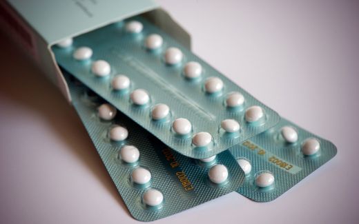 Anti-conception pills. Photo ANP, Lex van Lieshout 
