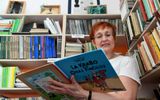 Elzbieta Karczewska, a volunteer at the Esperanto library, reads a book inside the Ludwik Zamenhof centre in Bialystok, eastern Poland. Cultural activities are allowed to be open on Sunday. Photo AFP, Janek Skarzynski