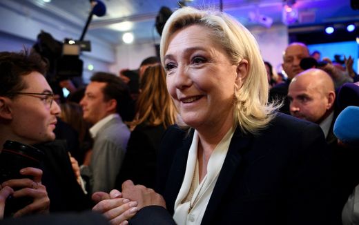 Marine Le Pen. Photo AFP, Christophe Achambault 
