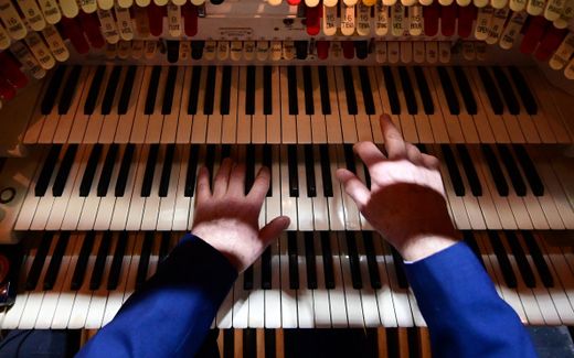 Organ in Blackpool. Photo AFP, Paul Ellis