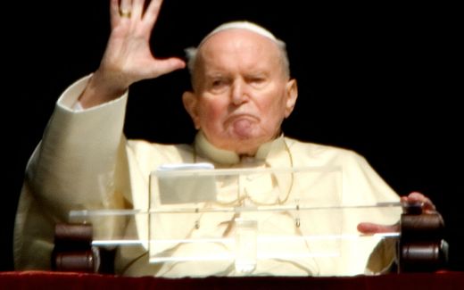 Pope John Paul II. Photo AFP, Vincenzo Pinto