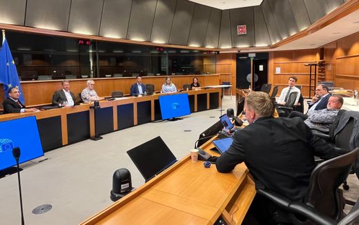 The Brussels Consideration this week in the European Parliament. Photo CNE, Evert van Vlastuin