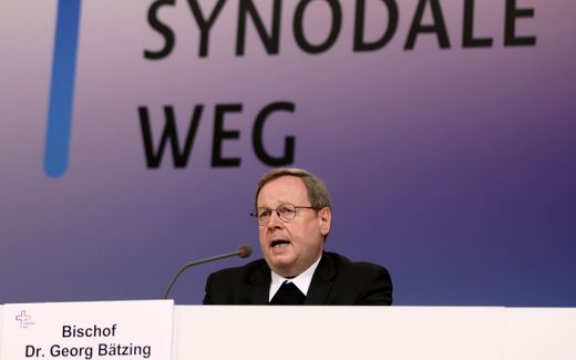 Georg Bätzing, chairman of the Synodal Path. Photo EPA, Ronald Wittek
