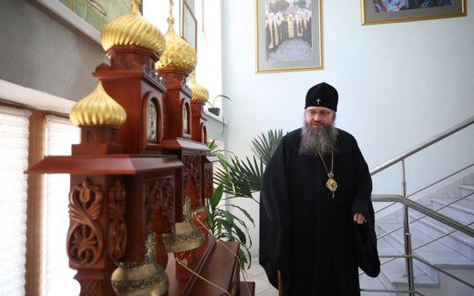 Kliment , Bishop of the Ukrainian Orthodox Church. Photo AFP, Aleksey Filippov
Aleksey Filippov / AFP