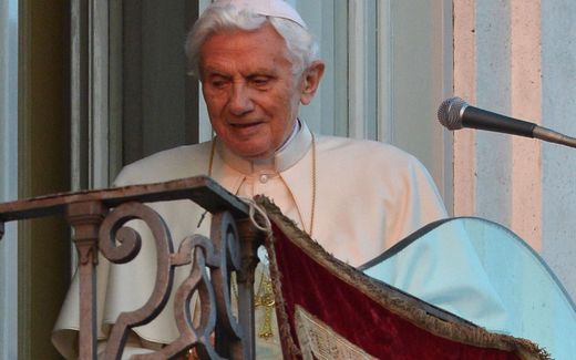 Pope Benedict XVI. Photo AFP, Vincenzo Pinto