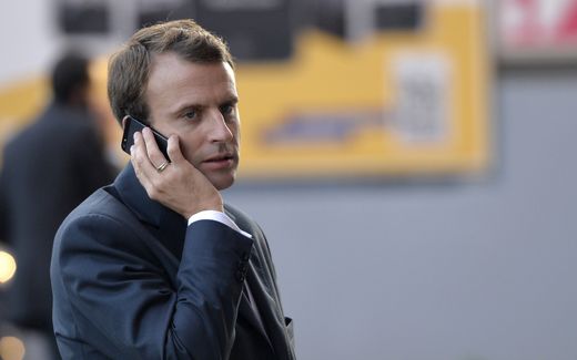 French President Macron's private phone has been a possible target of Moroccan security services. image AFP, Miguel Medina