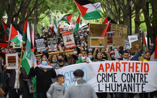 Pro-Palestinian demonstration in Paris, France. Photo AFP, Sylvain Thomas