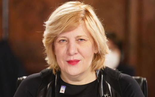 The Council of Europe Commissioner for Human Rights Dunja Mijatovic. Photo AFP, Marcus Brandt