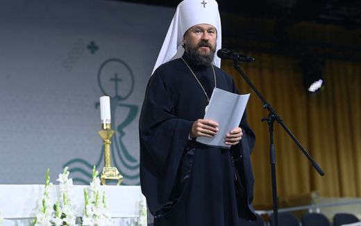 Russian Orthodox Bishop Hilarion Alfeyev. Photo EPA, Noemi Bruzak