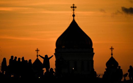The Christ, the Saviour cathedral in Moscow. Photo AFP, Kirill Kudryavtsev