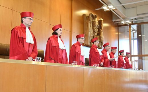 The First Senate of the German Federal Constitutional Court. Photo AFP, Uli Deck