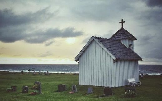 Norwegian chapel and cemetery. Photo Facebook, Dango Cellan