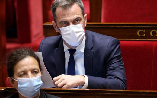 French Health Minister Olivier Veran. photo AFP, Thomas Coex